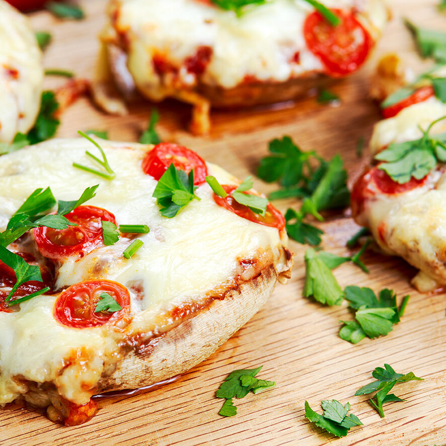 Mozzarella tranches