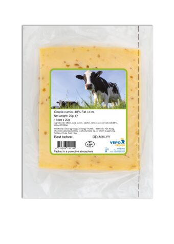 Cheese with herbs<br/> 1 and 2 slices