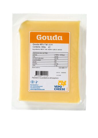 Gouda<br/> cheese portions