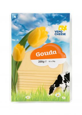 Gouda<br/> cheese slices